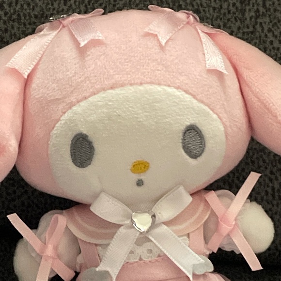My Melody x Maid Cosplay Plush Keychain (5”) - Picture 2 of 10
